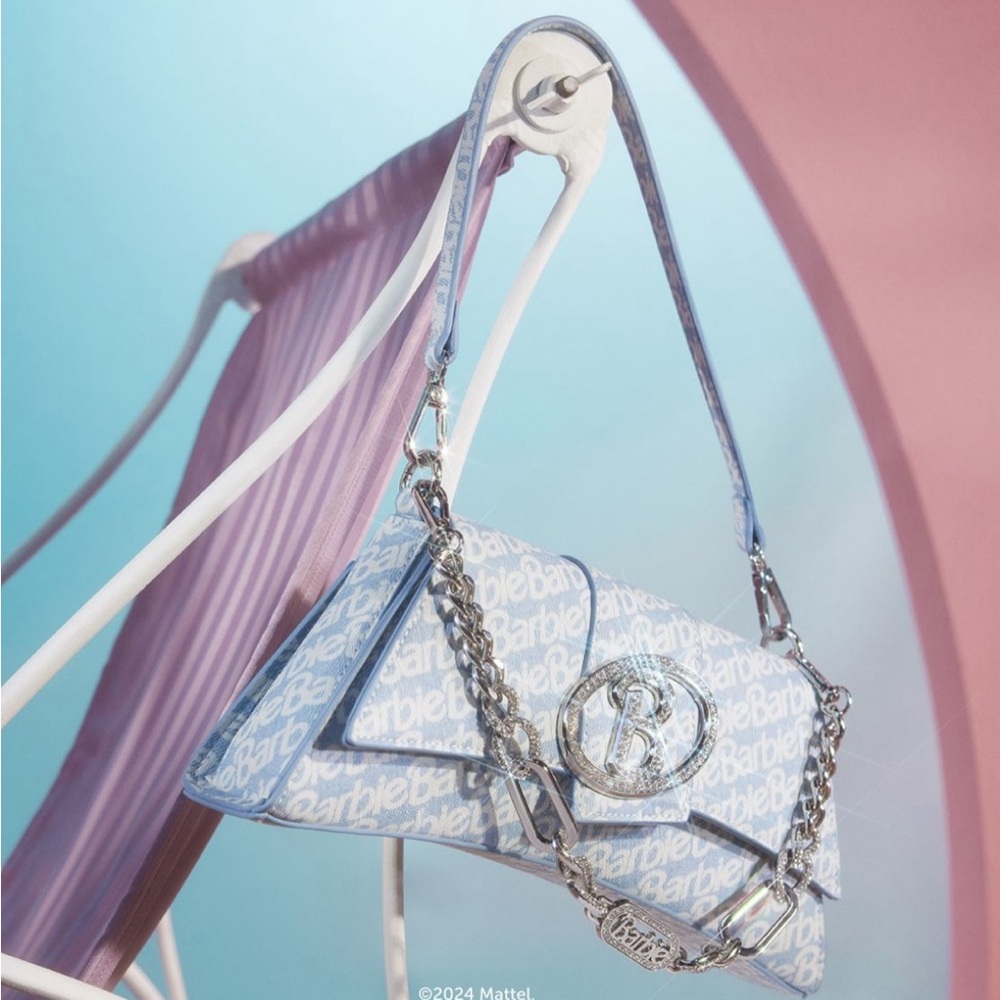 🩵BARBIE x ALDO BARBIEVOGUE LIGHT BLUE SHOULDER BAG-SOLD-OUT ON RETAIL SITE🩵